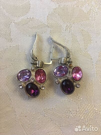 Серебряные сережки