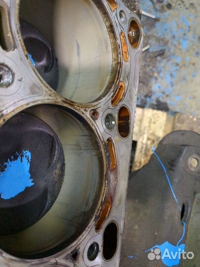 Блок цилиндров Land Rover Range Rover 3 (LM) M62B44 V8 4.4 Бензин, 2003