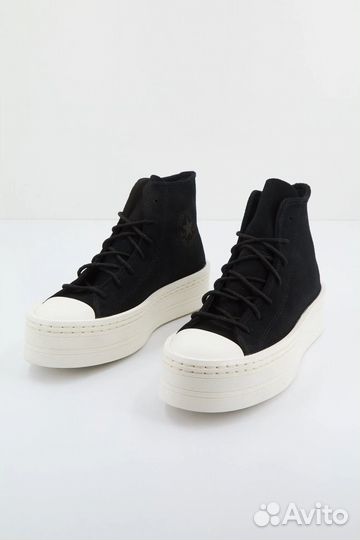 Кеды converse черные высокие