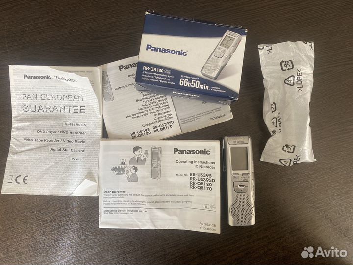 Диктофон Panasonic