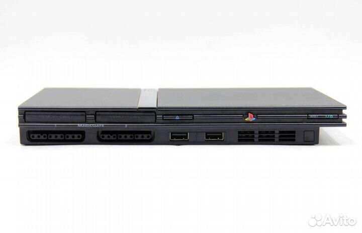 Sony PS 2 Slim (scph 75008) Black Чип