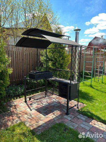 Мангал беседка