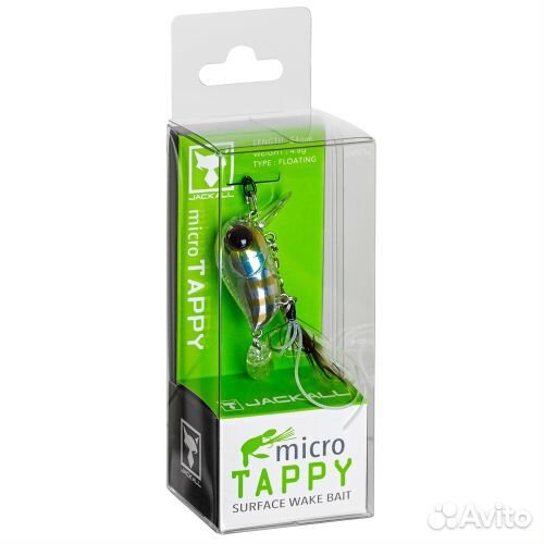 Воблер Jackall Micro Tappy 5,4см. 4,8гр. floating
