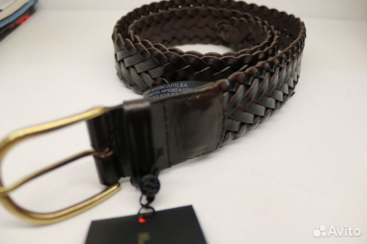 Ремни кожаные Massimo Dutti Испания оригинал