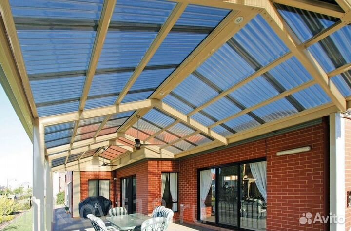 Поликарбонат Градостойкий для навеса