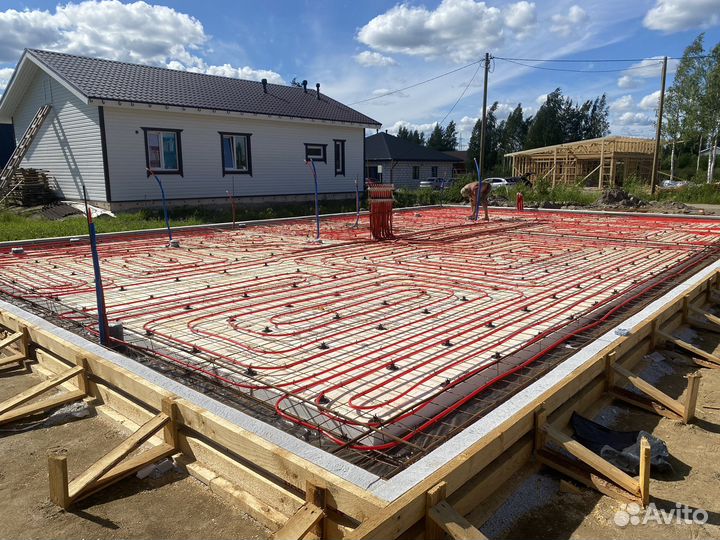 Расключение коллектора теплого пола