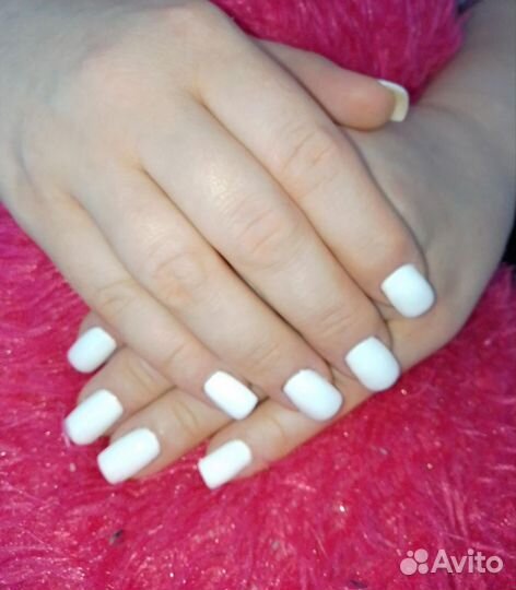 Наращивание ногтей на дому