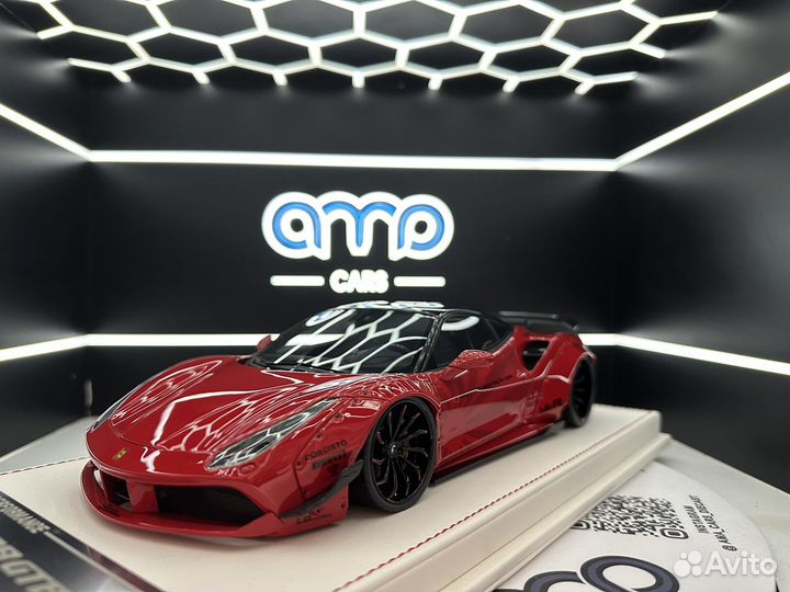 Davis & Giovanni DG Ferrari 488 GTB LB 1:18