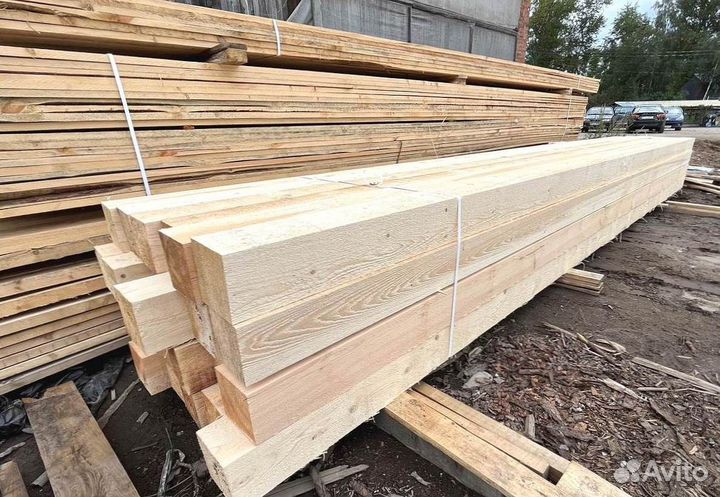 Куб Бруса 150 х 150 (6000) ест.вл 1-cт