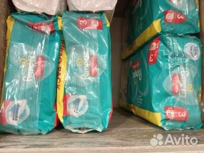 Pampers подгузники и трусики разные