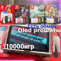 Новые прошитые nintendo switch oled до 1000GB