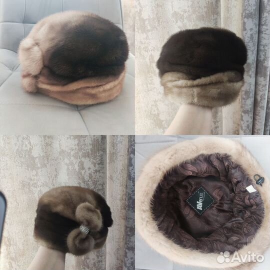 Шапка норковая