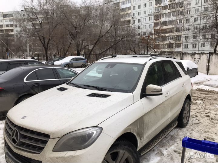 Багажник на крышу для Мерседес GLK/GLS (бесшумный)