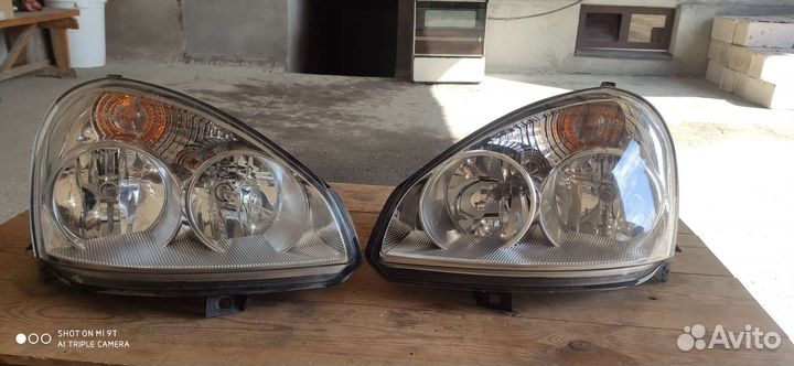 Передние фары на priora 1,2