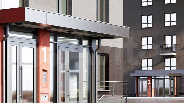 2-к. квартира, 43,4 м², 17/19 эт.