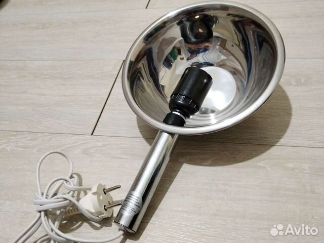 Синяя лампа для прогревания