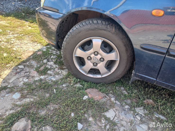 Диски р 13 акцент с резиной