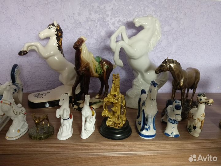 Лошади разные