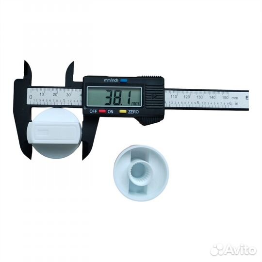 Ручки универсальные для плиты белые (комплект 4шт