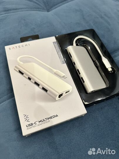 USB адаптер Satechi Aluminum Type-C Multimedia