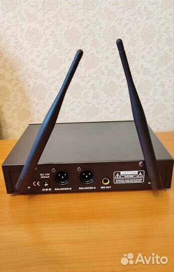 Радиосистема, 2 микрофона