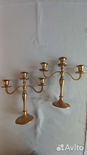 Подсвечник бронза