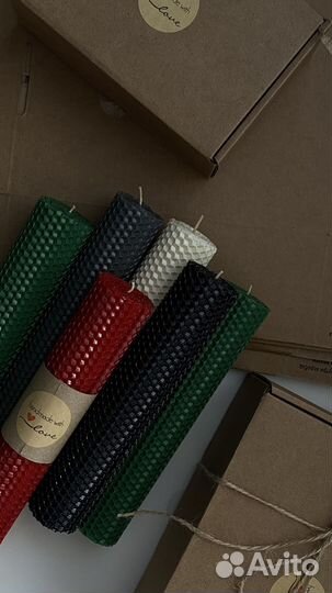 Свечи из вощины