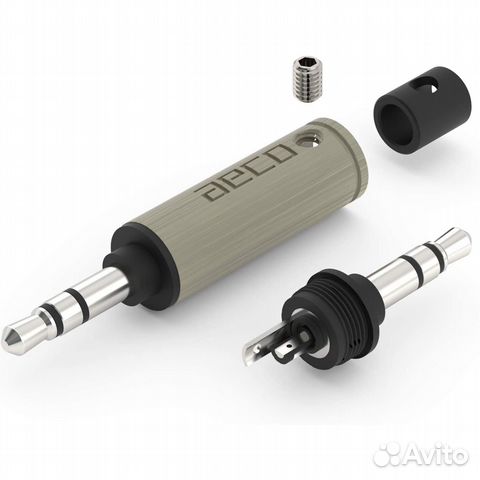 Разъем mini Jack (Stereo) Aeco AT3-1331 Silver