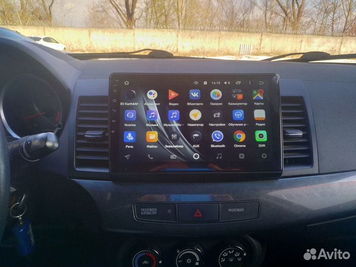 Магнитола Mitsubishi Lancer 10 Teyes