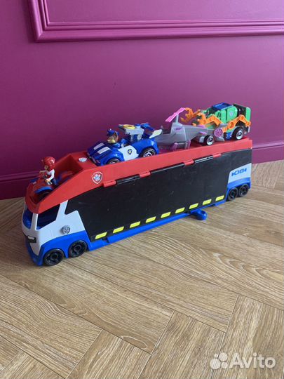 Щенячий патруль патрулевоз с машинками