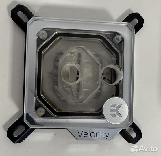 Водоблок EK-Quantum Velocity - Nickel + Plexi