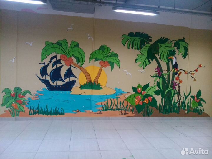 Роспись стен