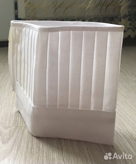 Шапка поварская, высокая