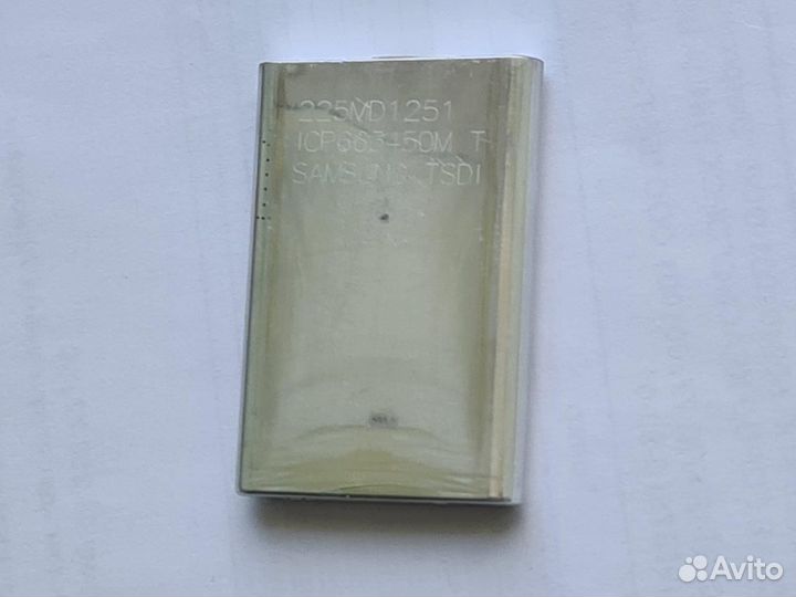 Аккумулятор Samsung ICP663450M