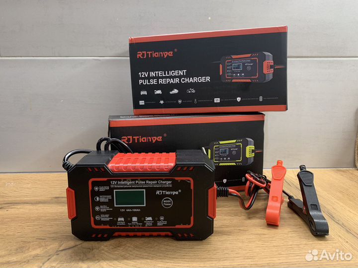 Автомобильное зарядное устройство акб 12V 6A