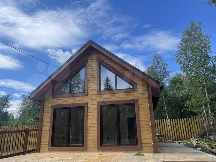 Дом 60 м² на участке 8 сот.