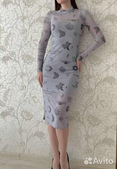 Платье сетка