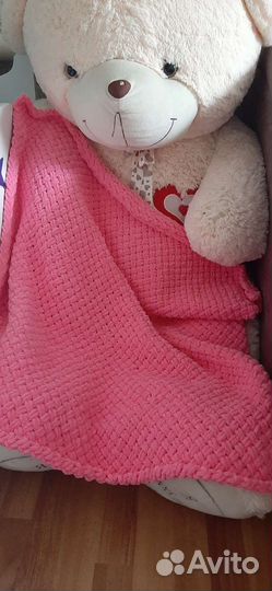 Плед детский плюшевый (одеяло/покрывало)