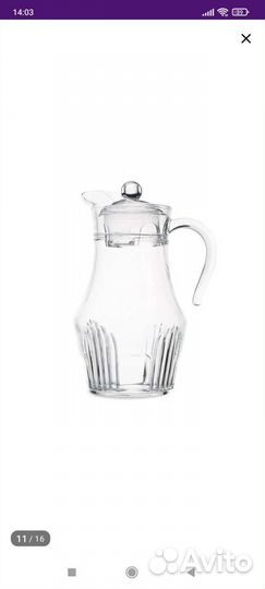 Набор графин и стаканы 6 шт