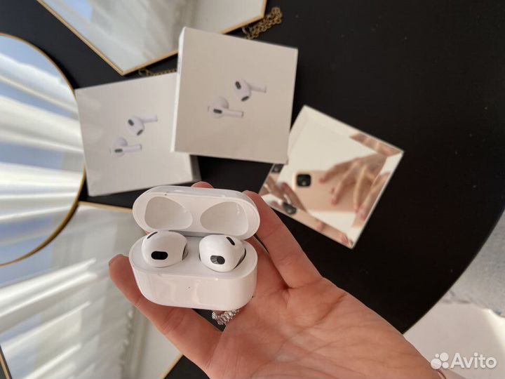 AirPods 3 новые, гарантия, чек, магазин