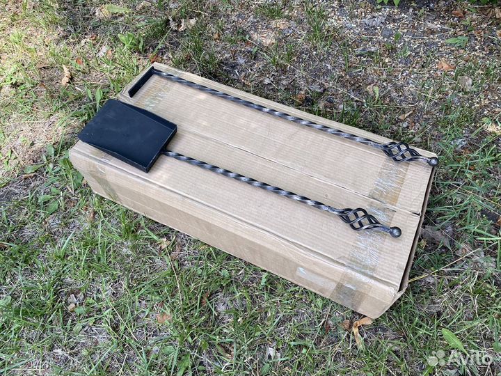 Набор кочерга + савок кованные