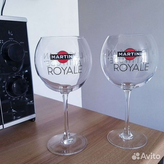 Бокалы, фужеры и рюмки хрусталь большие, набор