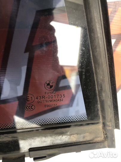 Задняя правая форточка двери BMW 3 F30 2011-2018