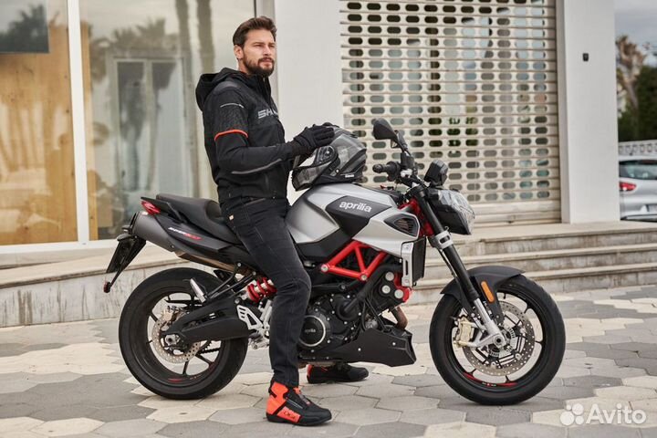 Мотоджинсы shima devon MEN black