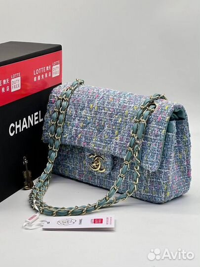 Сумка Chanel твидовая