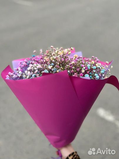 Букет из гипсофилы