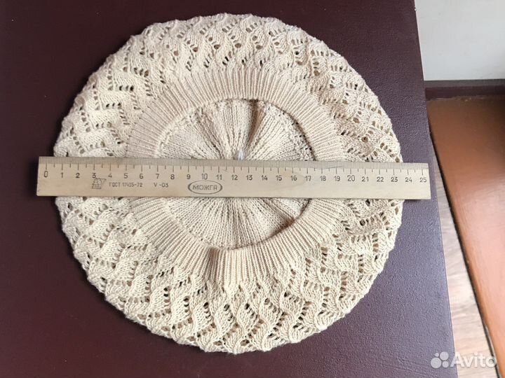 Берет женский ажурный