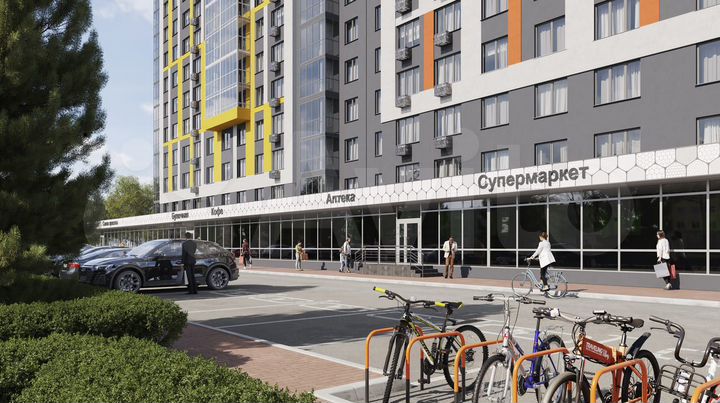 3-к. квартира, 86,4 м², 12/16 эт.