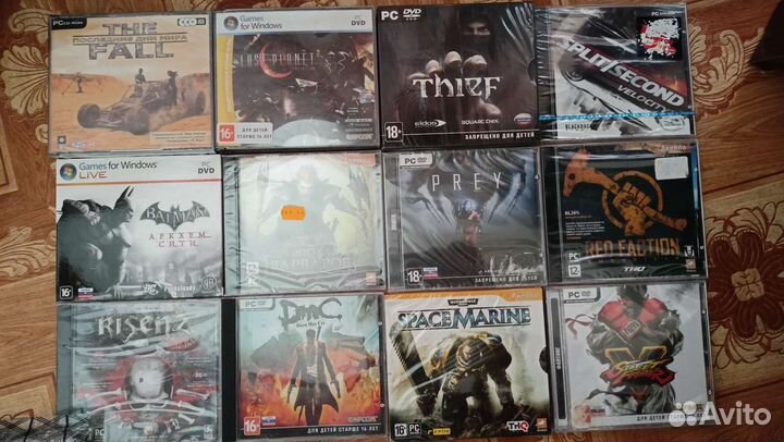 Диски игры на пк