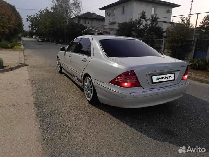 Mercedes-Benz S-класс 3.2 AT, 1999, 300 000 км